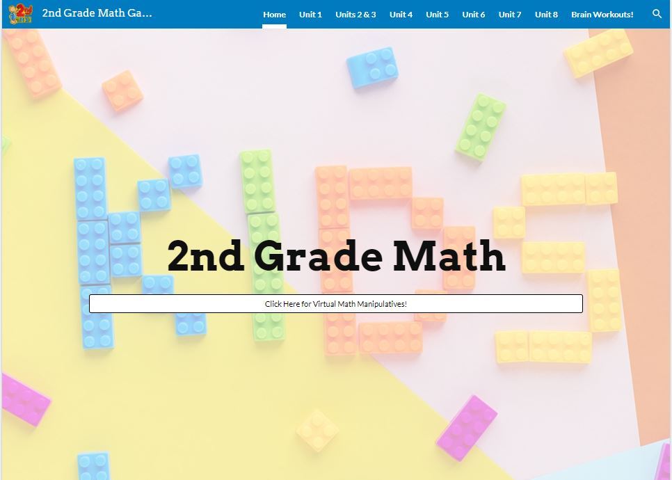 2nd Grade Math Site